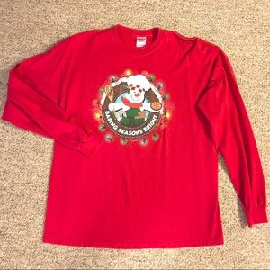 Gildan Ultra Cotton Christmas Long Sleeve Shirt